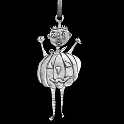 Leandra Drumm "Pumpkin Boy" Ornament