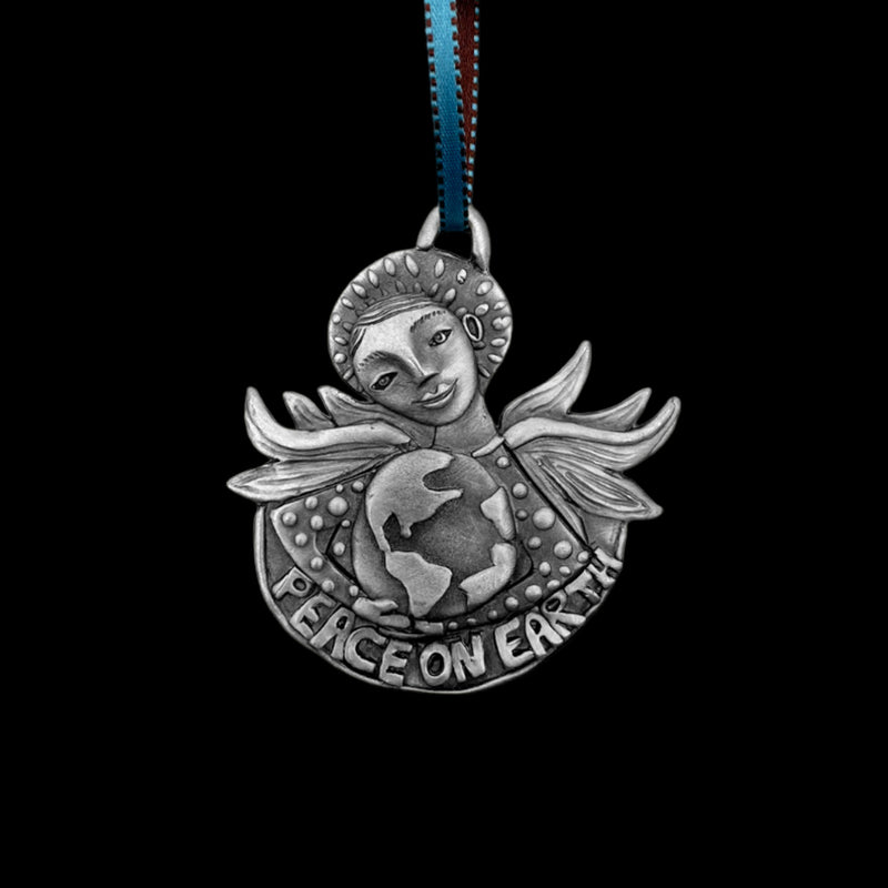 Leandra Drumm "World Peace" Angel Ornament (PREORDER)