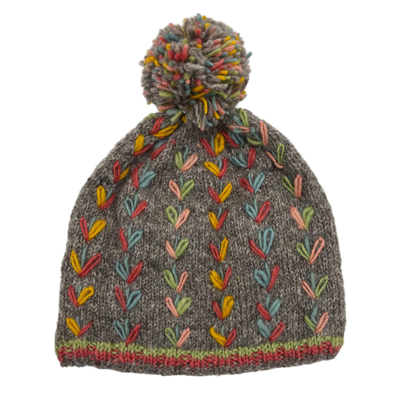 Pachamama Knit Bobble Beanie