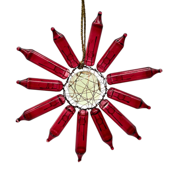 Flowers of Persephone Poinsettia Ornament