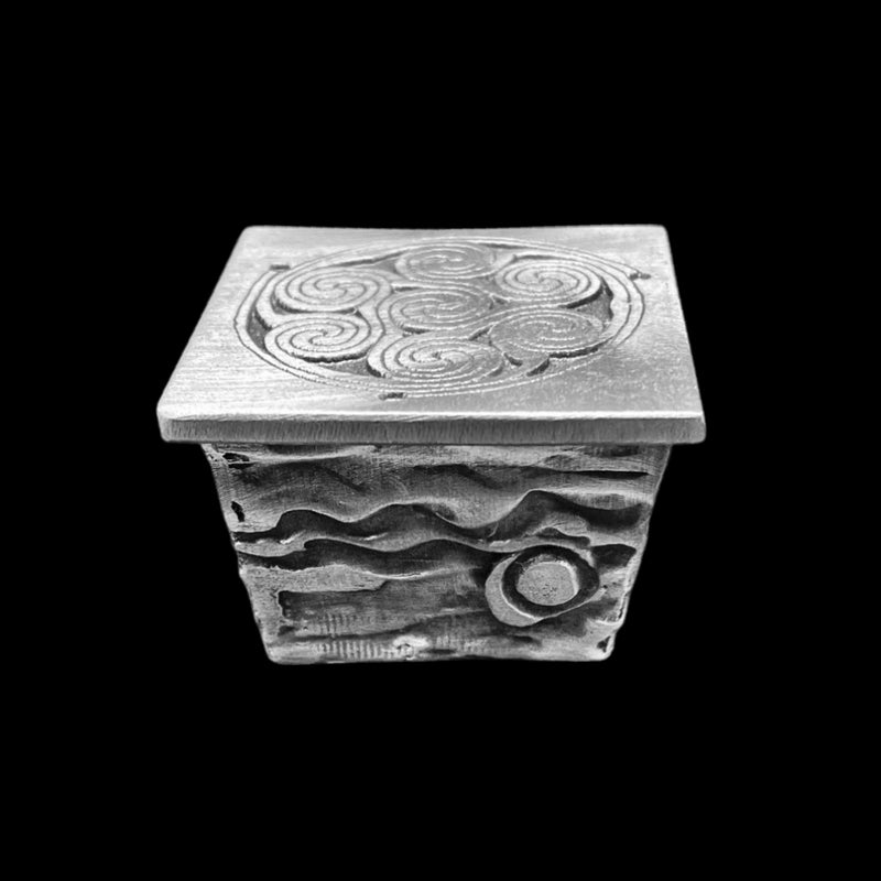 Small Celtic Spiral Box