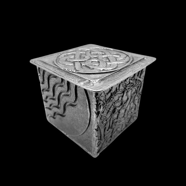 Tile Box with Celtic Knot Lid