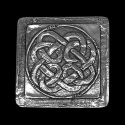 Tile Box with Celtic Knot Lid