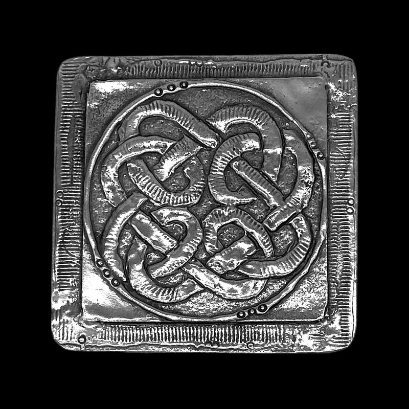 Tile Box with Celtic Knot Lid