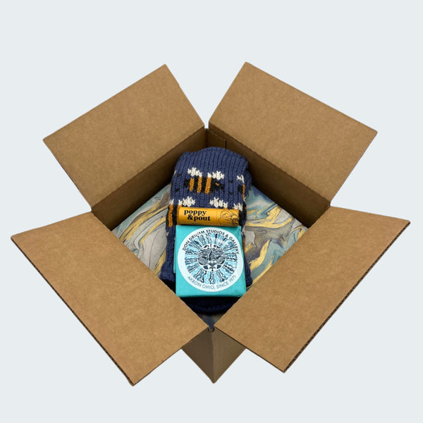 Self Care Gift Box - Navy Mug (FREE SHIPPING)