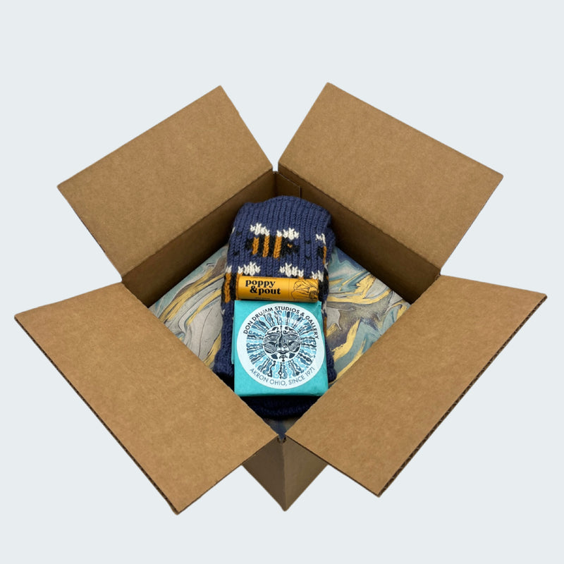 Self Care Gift Box - Navy Mug (FREE SHIPPING)