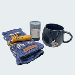 Self Care Gift Box - Navy Mug (FREE SHIPPING)