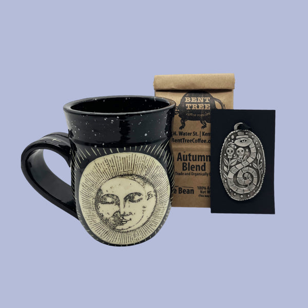 Leandra Drumm "Snake with Top Hat" Coffee Mug Gift Box (FREE SHIPPING)