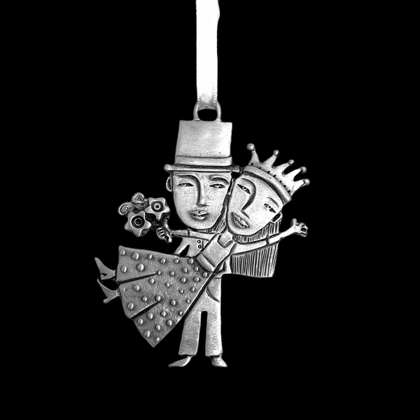 Leandra Drumm "Wedding Couple" Ornament