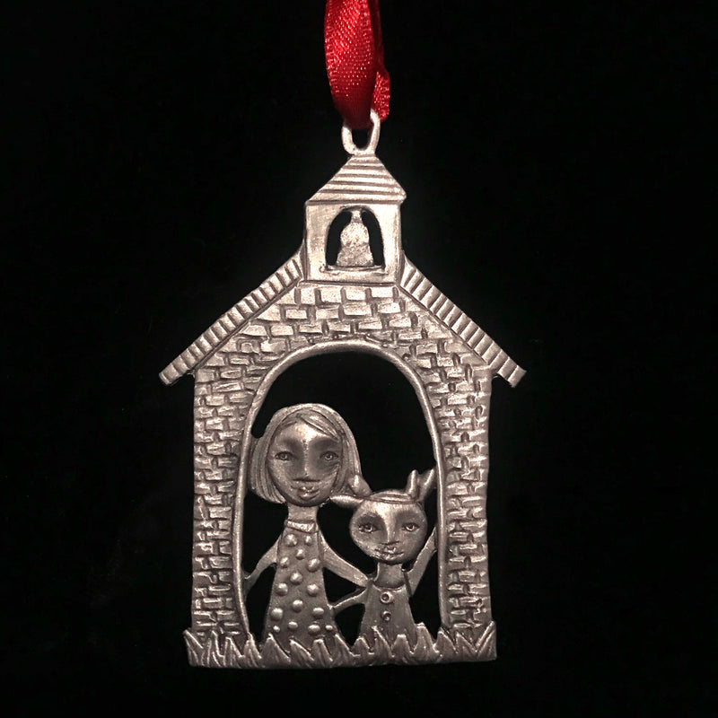 Leandra Drumm "School House" Ornament