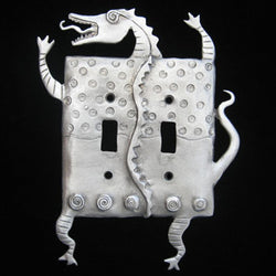 Leandra Drumm Dragon Double Switchplate