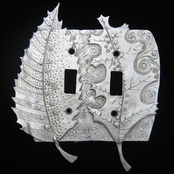 Leandra Drumm Double Leaf Switchplate