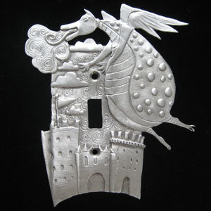 Leandra Drumm Dragon Castle Switchplate