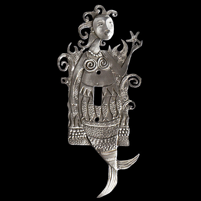 Leandra Drumm "Mermaid" Single Switch Plate