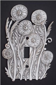 Leandra Drumm "Dandelions" Switch Plate