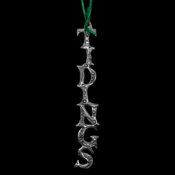 "Tidings" Word Small Wall Hanging